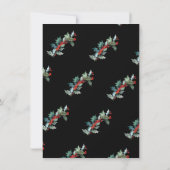 Nieuw thuis voor de feestdagen verhuisbericht kaart (Achterkant)