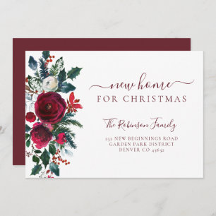 Nieuw thuis voor kerstvakantie onderweg aankondiging