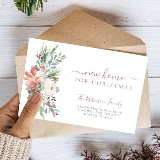 Nieuw thuis voor kerstvakantie onderweg aankondiging