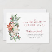 Nieuw thuis voor kerstvakantie onderweg aankondiging (Voorkant)