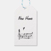 Nieuw thuis, zangvogel met sleutel van nieuw huis