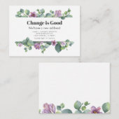 Nieuw thuisadres Aankondiging voor verplaatsing va (Voorkant / Achterkant)