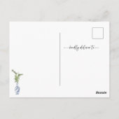 Nieuw thuisadres briefkaart (Achterkant)