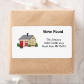 Nieuw thuisadres etiket (Insitu)