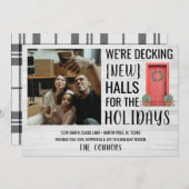 Nieuw thuisadres Foto Holiday Kerstkaart (Voorkant / Achterkant)