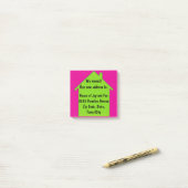 nieuw thuisadres post-it® notes (Op bureau)