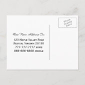 Nieuw thuisadres We hebben Briefkaarten verplaatst (Achterkant)