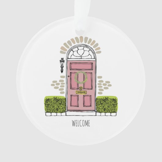 Nieuw thuisfront Kunstnamenaam Adres Ornam Ornament (voorkant)