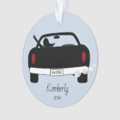 Nieuw tienermeisje ornament (voorkant)