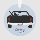 Nieuw tienermeisje ornament (voorkant)