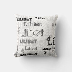 NIEUW! Trendy Boy Girls Named Gift Room Decor Kussen