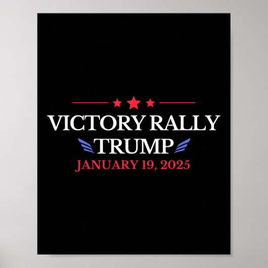 NIEUW! Trump-overwinning historisch Poster (Voorkant)