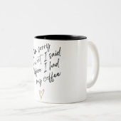 Nieuw Tweekleurige Koffiemok (Voorkant rechts)