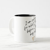 Nieuw Tweekleurige Koffiemok (Voorkant links)