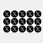 Nieuw Twitter-pictogram Labels (Vel)