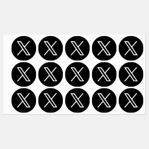 Nieuw Twitter-pictogram Labels