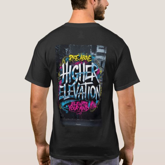 Nieuw TX-afdrukdiagram T-shirt (Achterkant)