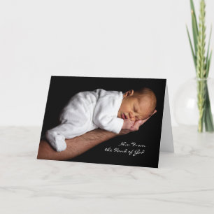 Nieuw uit de hand van God (New Baby) Kaart