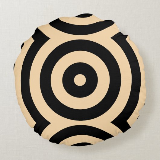 Nieuw uiterlijk rond kussen (Achterkant)