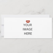 NIEUW! Uitnodiging - 10 x 23,5 cm - op maat (Voorkant)