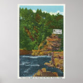 Nieuw Uitzicht van de Brug van de Staat van Abruik Poster (Voorkant)