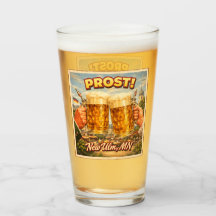 Nieuw Ulm MN Minnesota Duitse Prost Glas