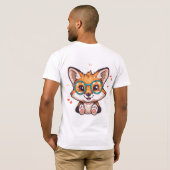 Nieuw Uniek Dierendesign T-Shirt (Achterkant volledig)