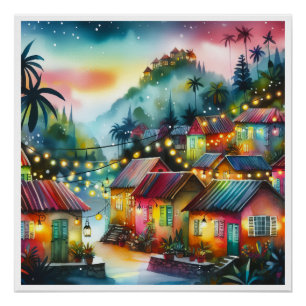 NIEUW Uniek HAÏTI, Aruba, Antigua Perfect Poster