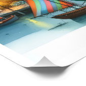 NIEUW Uniek HAÏTI, Aruba, Antigua Perfect Poster (Hoek)