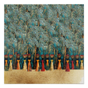 NIEUW Uniek HAÏTI, Aruba, Antigua Poster