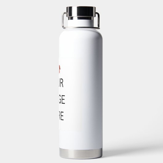 NIEUW! Vacuüm Geïsoleerde Fles Thor Koper 32oz (Achterkant)