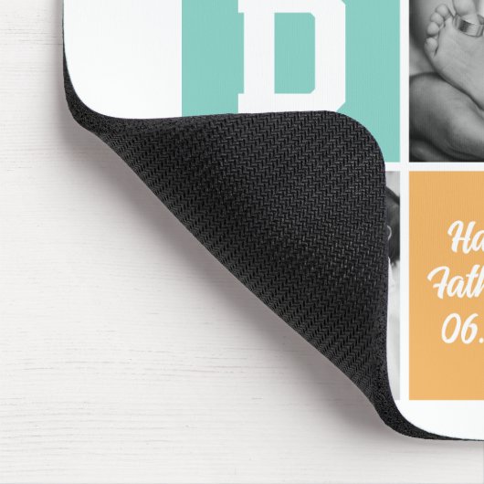 Nieuw Vaderdag familiefraster Muismat (Hoek)