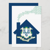 nieuw verbindingsadres aankondiging (Voorkant / Achterkant)