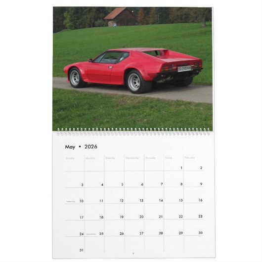 Nieuw vergaderrooster 2016-De Tomaso Kalender (Mei 2026)