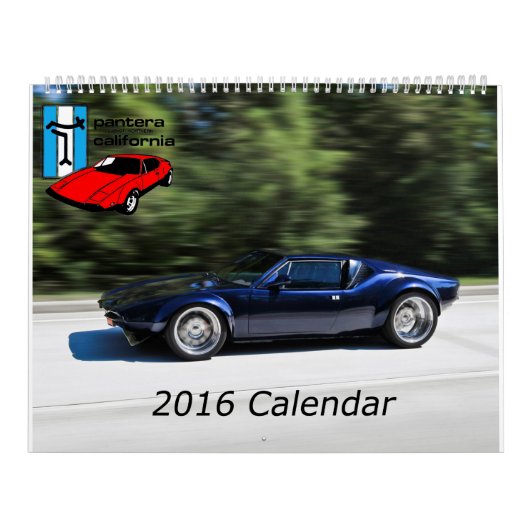 Nieuw vergaderrooster 2016-De Tomaso Kalender (Hoes)