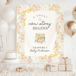Nieuw verhaal baby shower decoraties, nieuw hoofds wandkleed