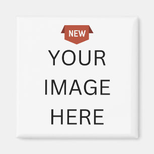 NIEUW! Vierkante magneet - 2 inch - Aangepast