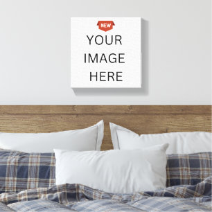 NIEUW! Vinyl Fotobehang Premium verpakt - 8 "x8" k Canvas Afdruk