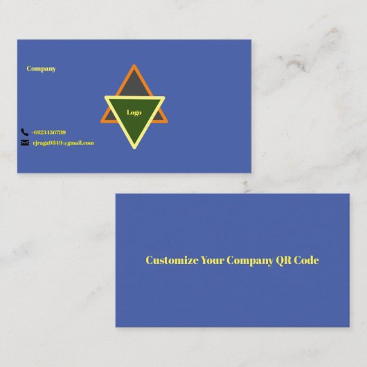 nieuw visitekaartje (Voorkant / Achterkant)