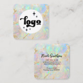 nieuw visitekaartje voor optioneel ontwerp (Voorkant / Achterkant)