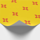 Nieuw vlaggenontwerp voor Mexico-staat Cadeaupapier (Hoek)