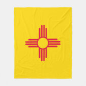 Nieuw vlaggenontwerp voor Mexico-staat Fleece Deken (Voorkant)