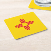 Nieuw vlaggenontwerp voor Mexico-staat Kartonnen Onderzetters (Schuin)