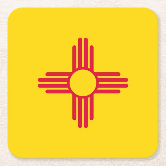 Nieuw vlaggenontwerp voor Mexico-staat Kartonnen Onderzetters (Voorkant)