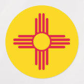 Nieuw vlaggenontwerp voor Mexico-staat Labels (Design 2)