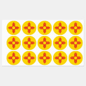 Nieuw vlaggenontwerp voor Mexico-staat Labels (Vel)