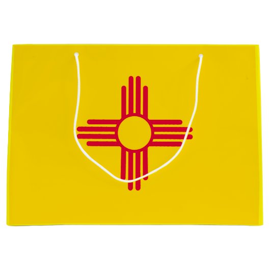 Nieuw vlaggenontwerp voor Mexico-staat Large Cadeautasje (Voorkant)