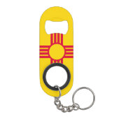 Nieuw vlaggenontwerp voor Mexico-staat Mini Flessenopener (Achterkant)