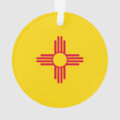 Nieuw vlaggenontwerp voor Mexico-staat Ornament (achterkant)