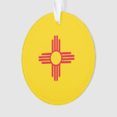 Nieuw vlaggenontwerp voor Mexico-staat Ornament (voorkant)